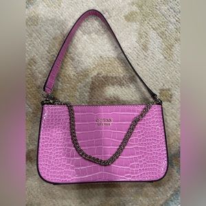 Cute pink Guess shoulder purse